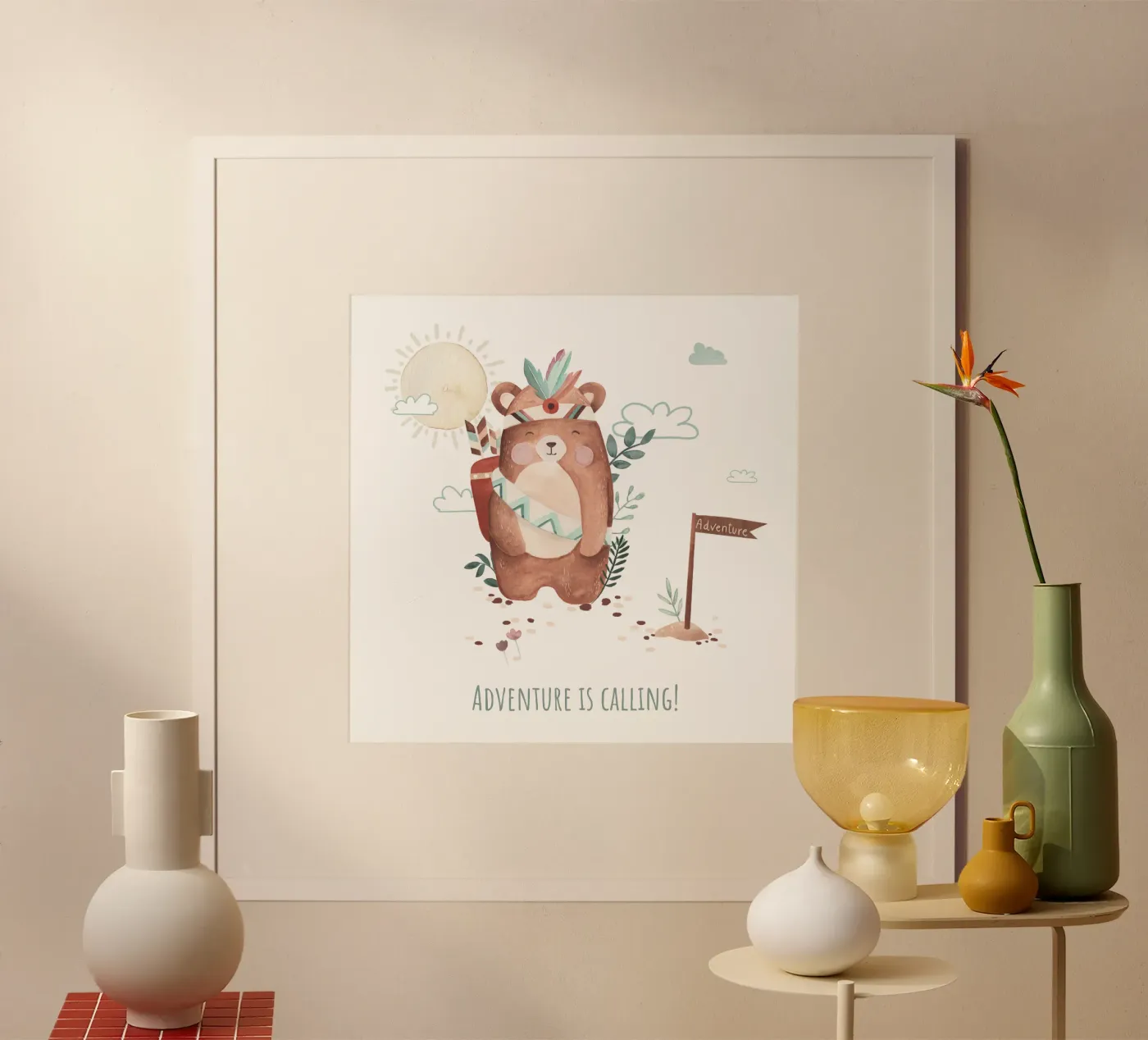 Mr. Boho poster da Sabrina Ziegenhorn