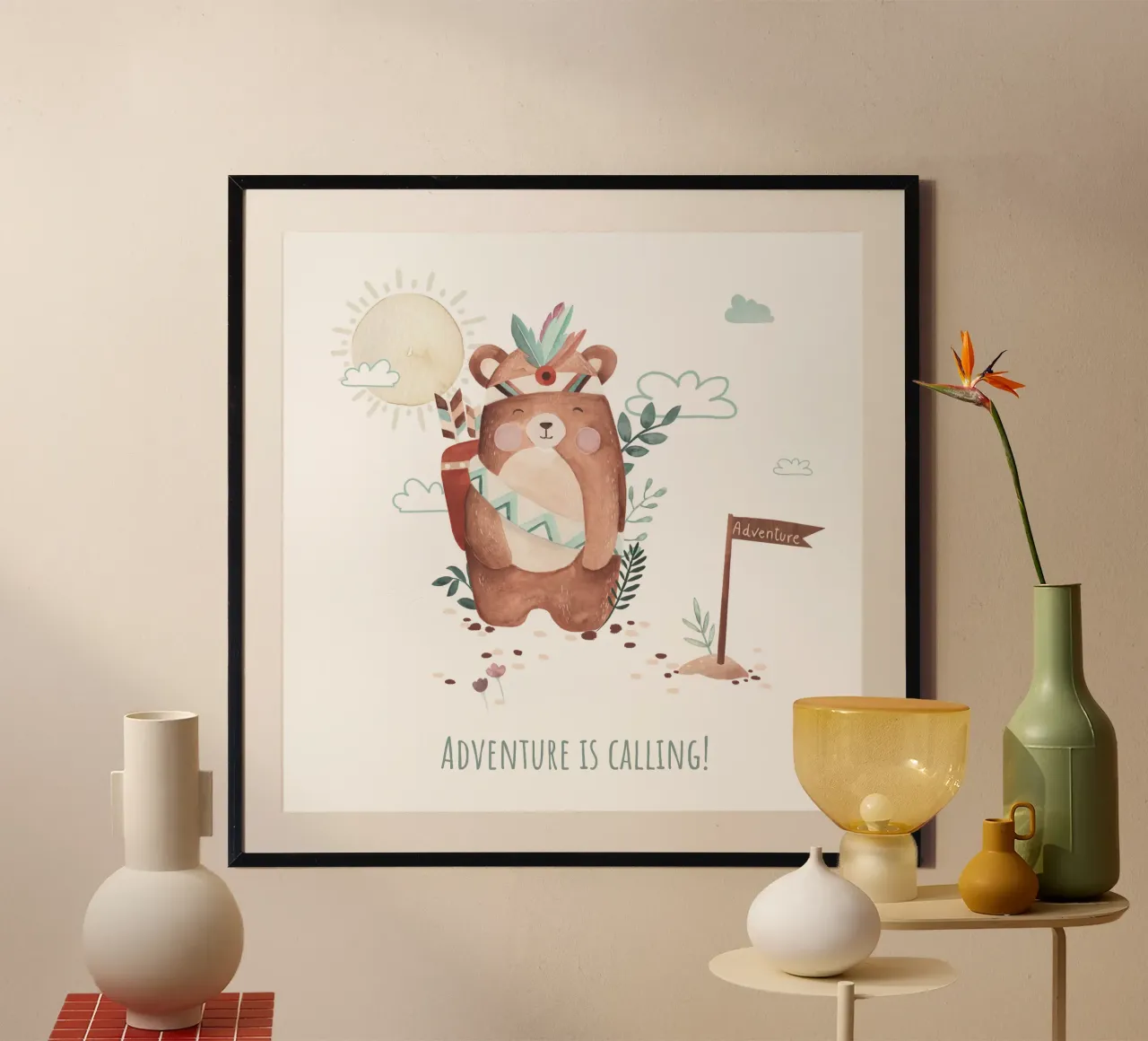 Mr. Boho poster da Sabrina Ziegenhorn