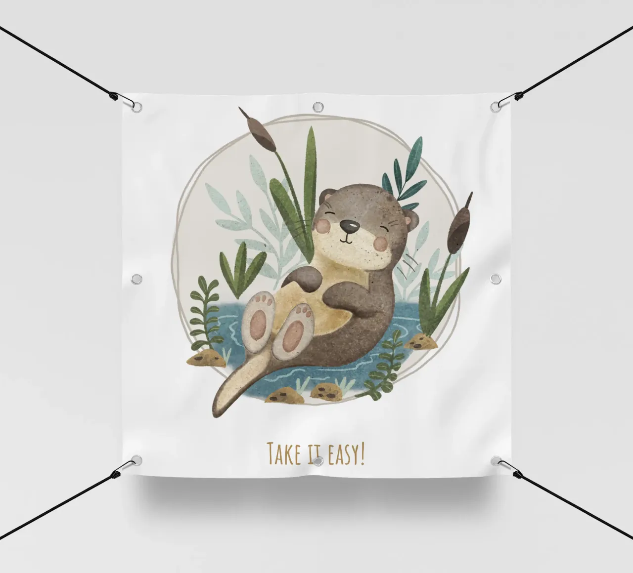 Otto Otter telo in pvc da Sabrina Ziegenhorn