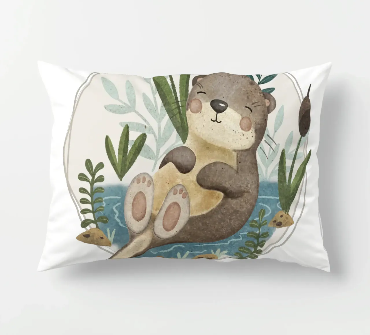 Otto Otter cuscino da Sabrina Ziegenhorn