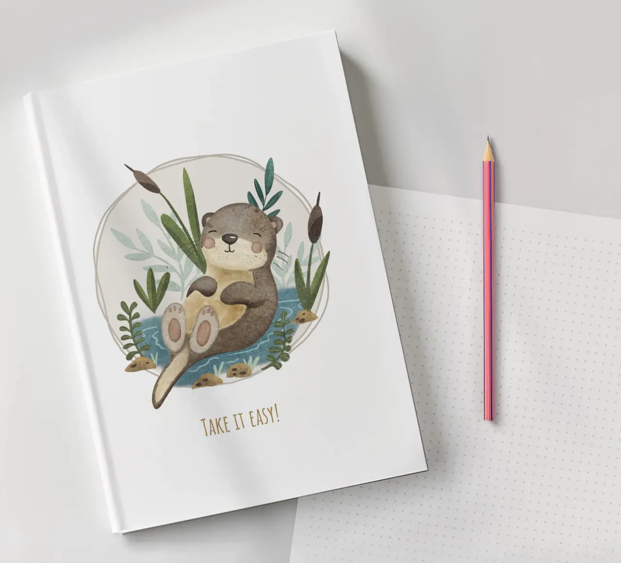 Otto Otter notebook by Sabrina Ziegenhorn