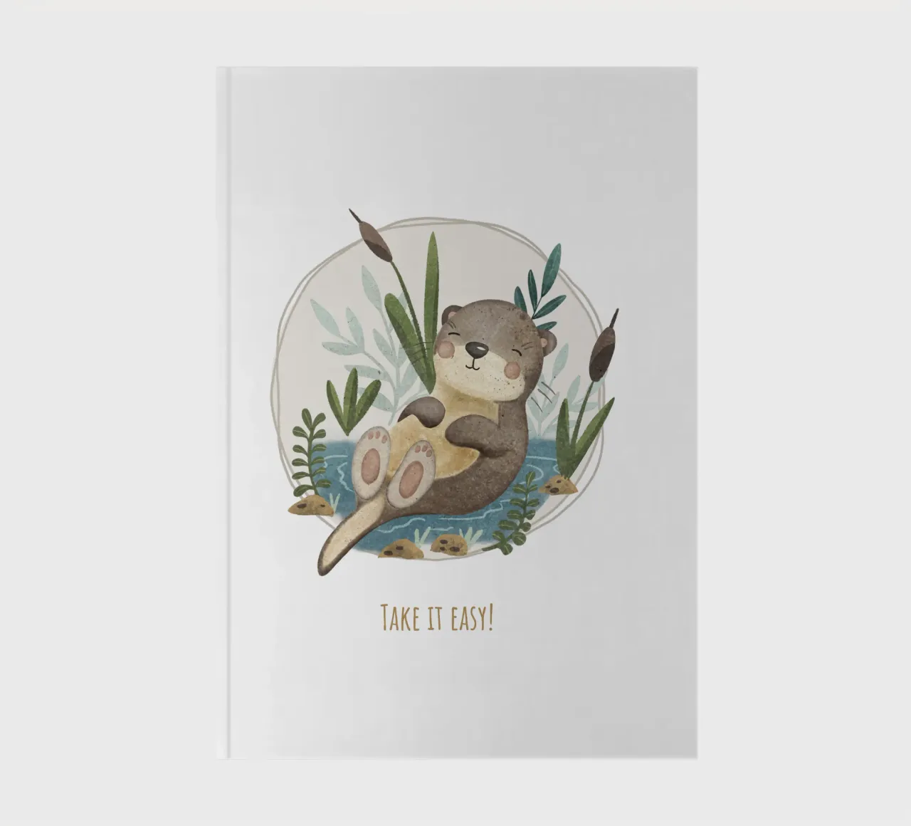 Otto Otter notebook by Sabrina Ziegenhorn