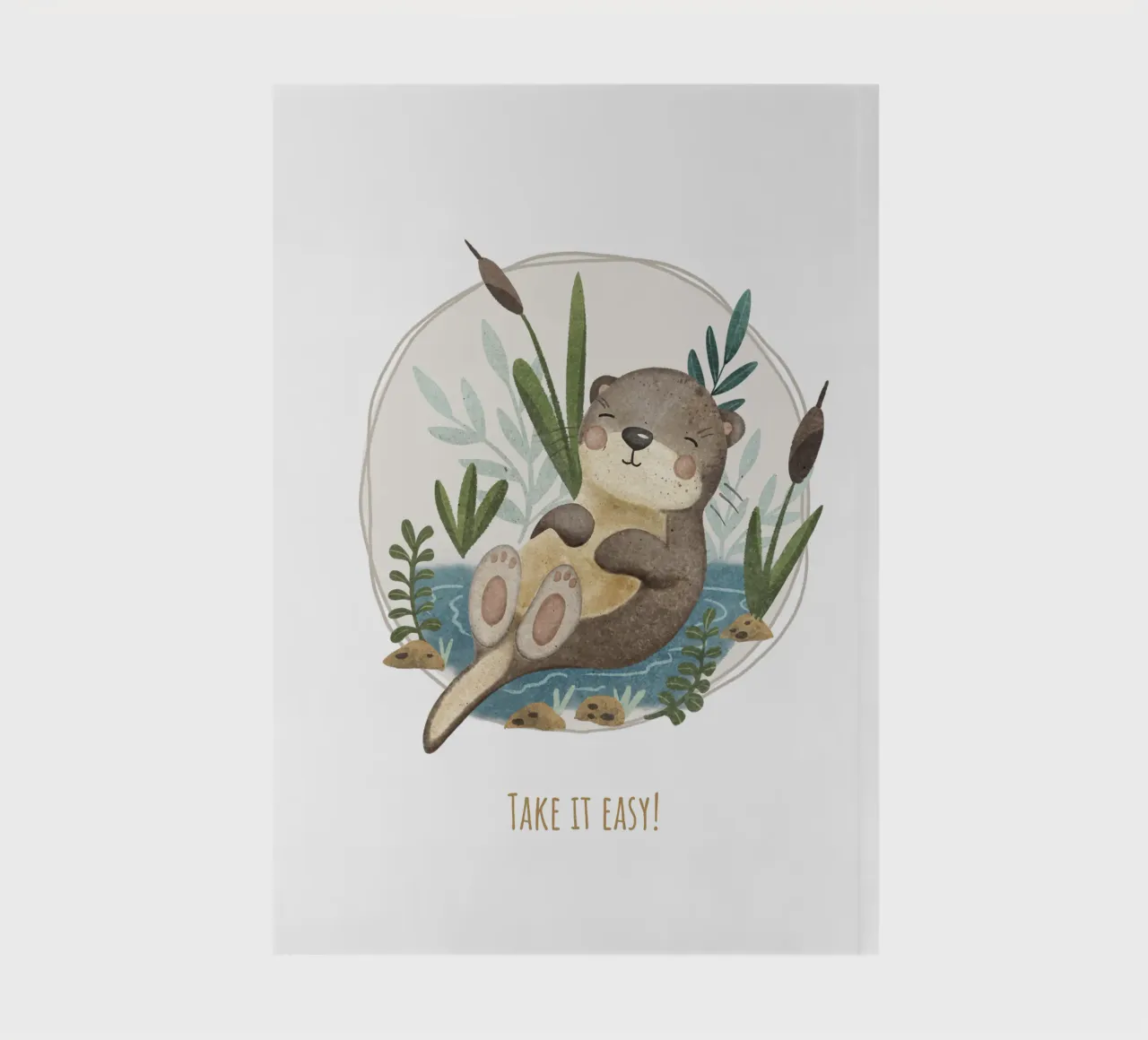 Otto Otter notebook by Sabrina Ziegenhorn