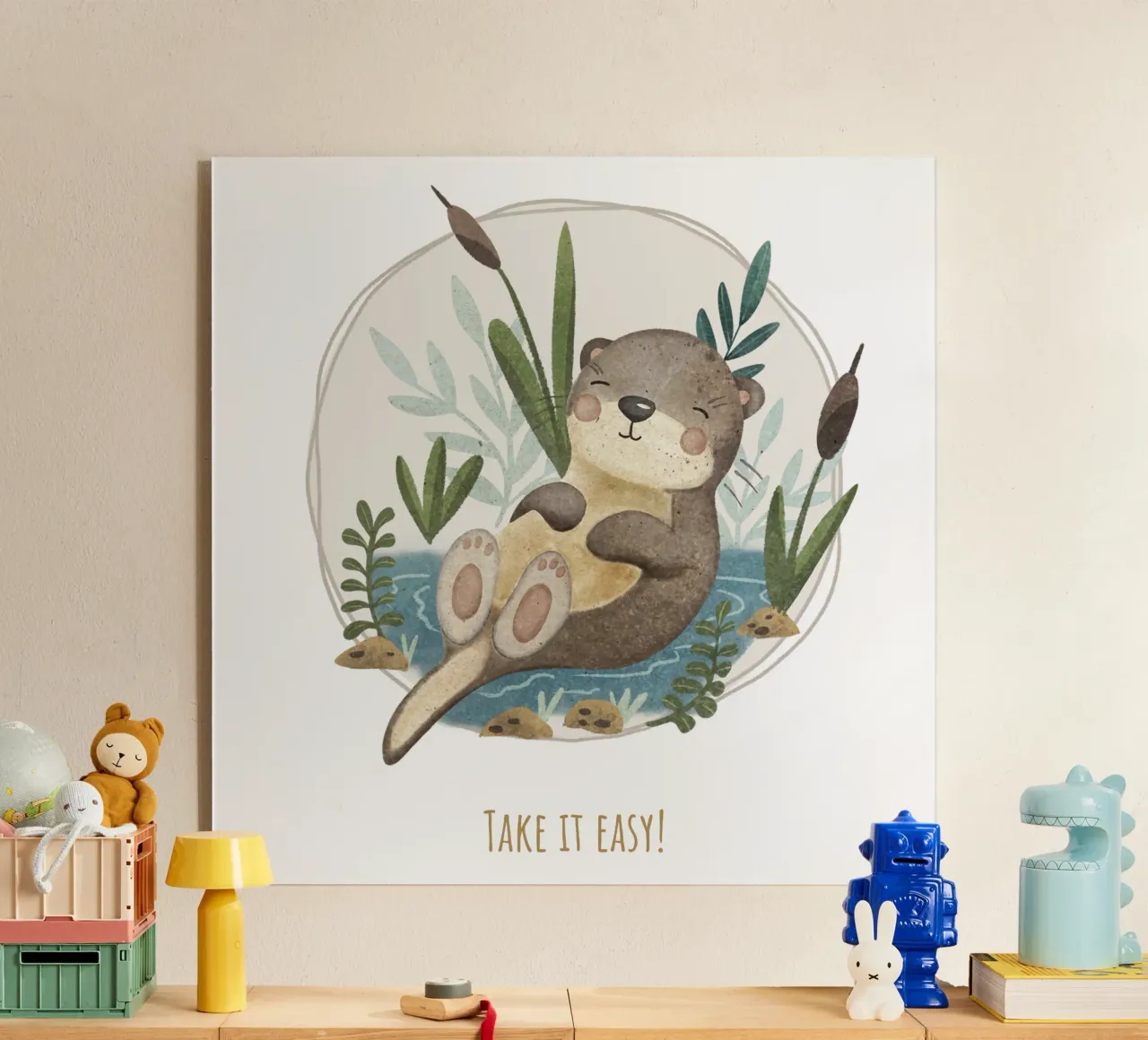 Otto Otter plexiglass da Sabrina Ziegenhorn