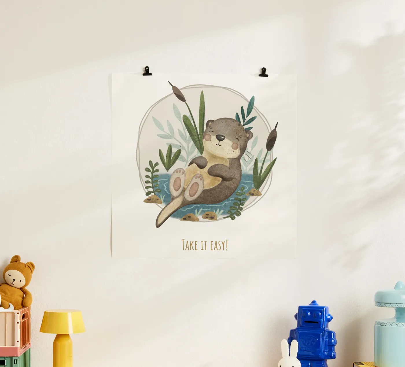 Otto Otter poster da Sabrina Ziegenhorn