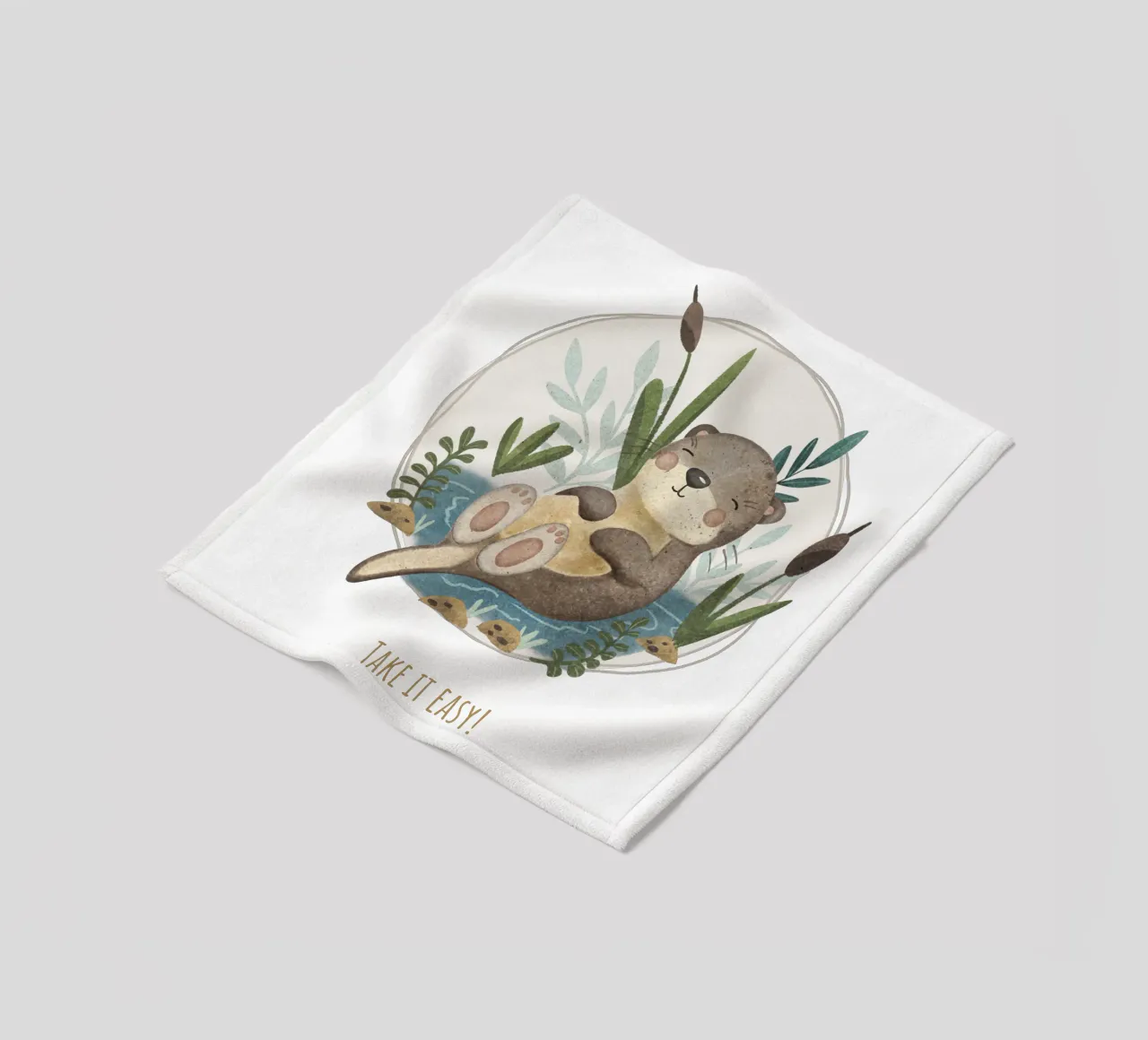 Otto Otter coperta in pile da Sabrina Ziegenhorn
