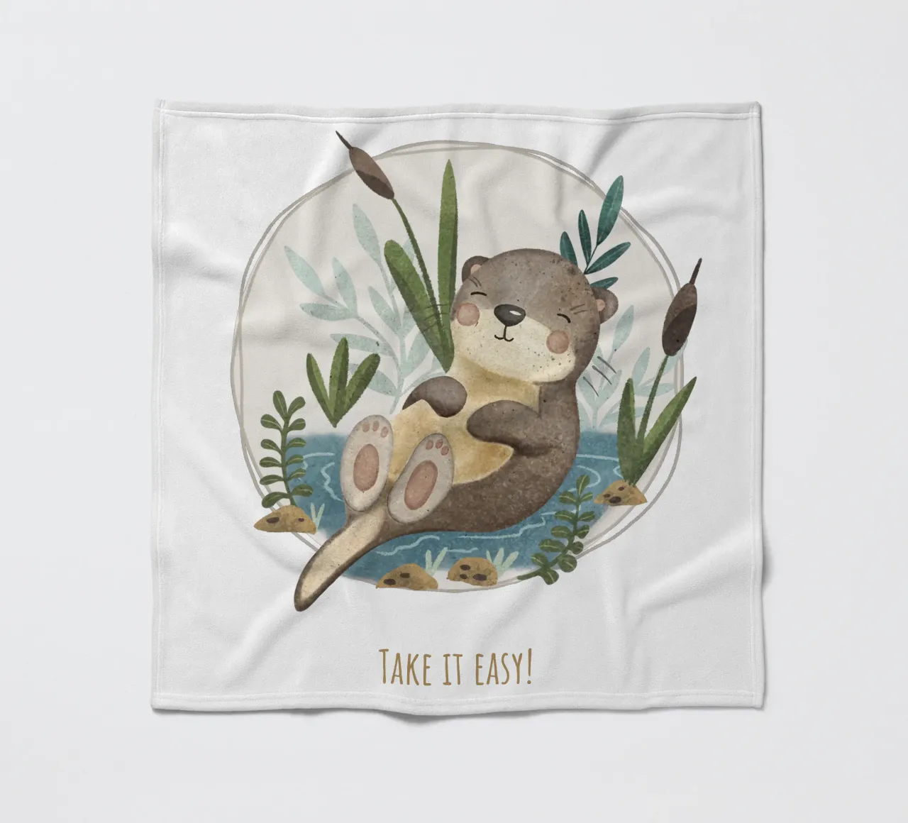 Otto Otter coperta in pile da Sabrina Ziegenhorn