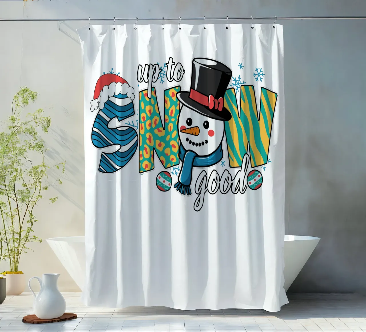 Up to snow good tenda da doccia da edsonramosart