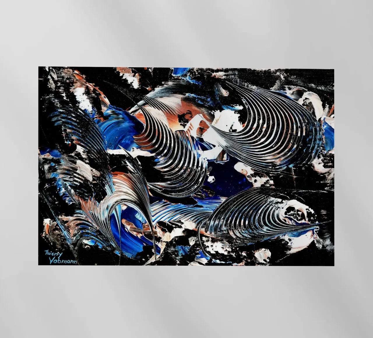 IDEAL GIFT 41 pellicola backlit da Thierry Vobmann Abstract painting