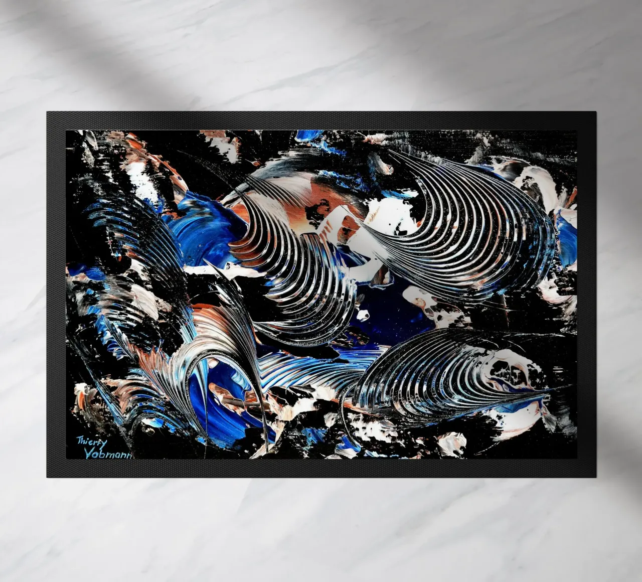 IDEAL GIFT 41 zerbino da Thierry Vobmann Abstract painting