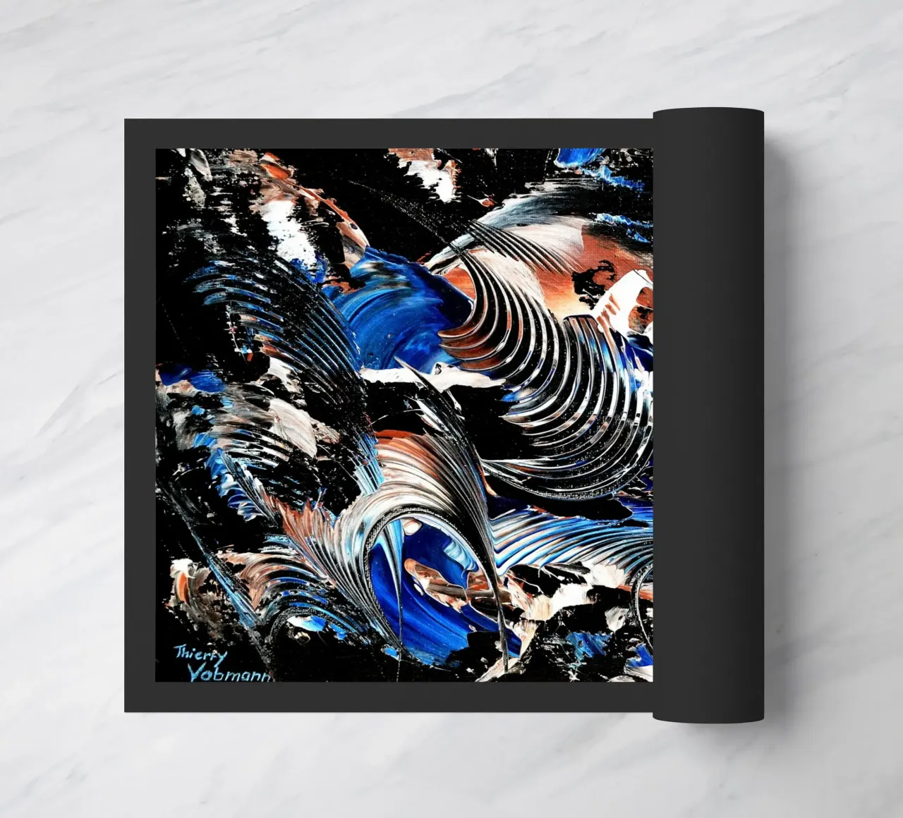 IDEAL GIFT 41 zerbino da Thierry Vobmann Abstract painting