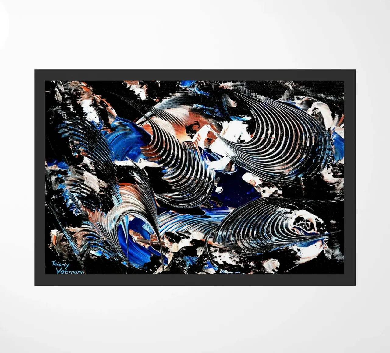 IDEAL GIFT 41 zerbino da Thierry Vobmann Abstract painting