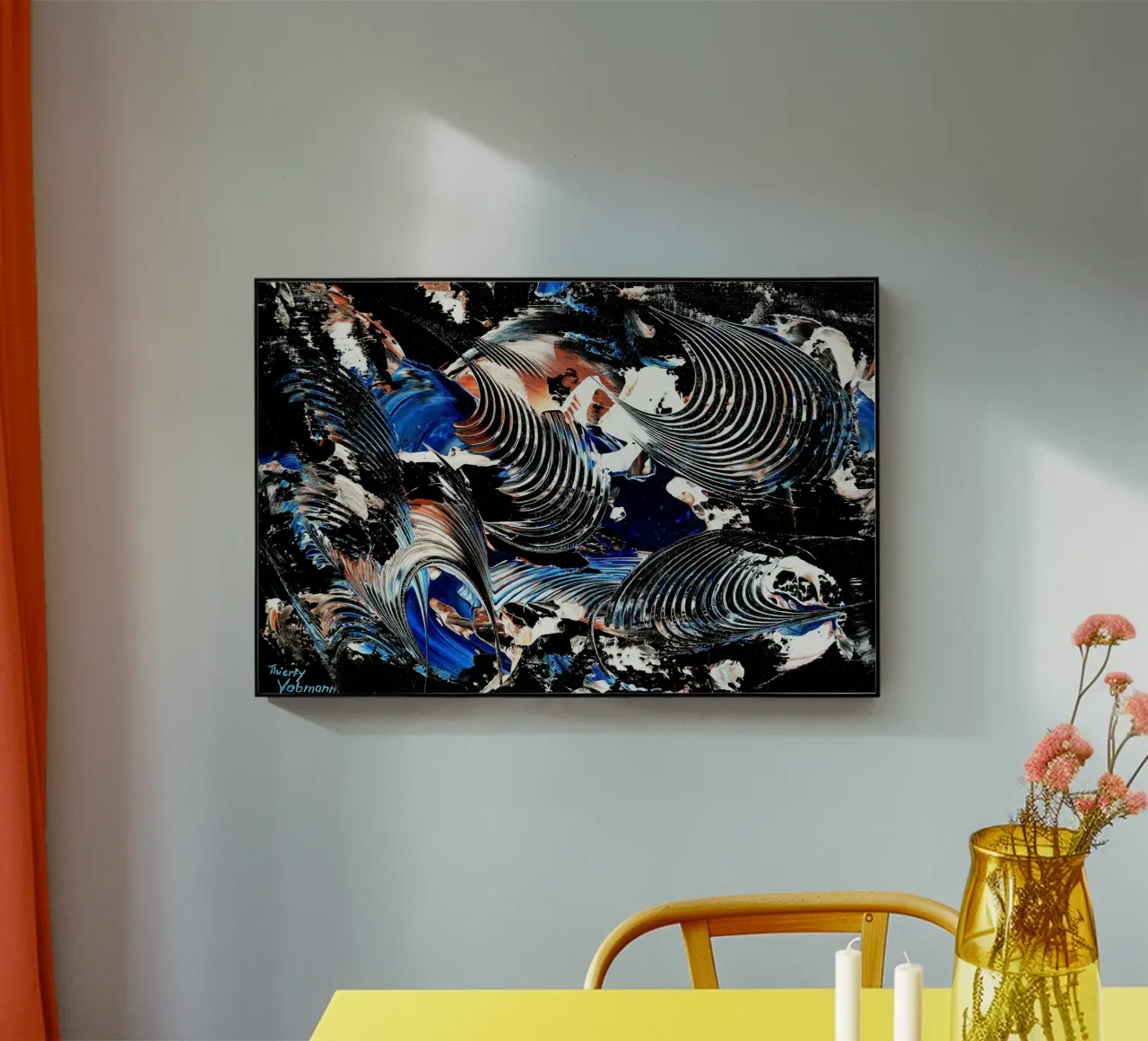 IDEAL GIFT 41 plexiglass da Thierry Vobmann Abstract painting