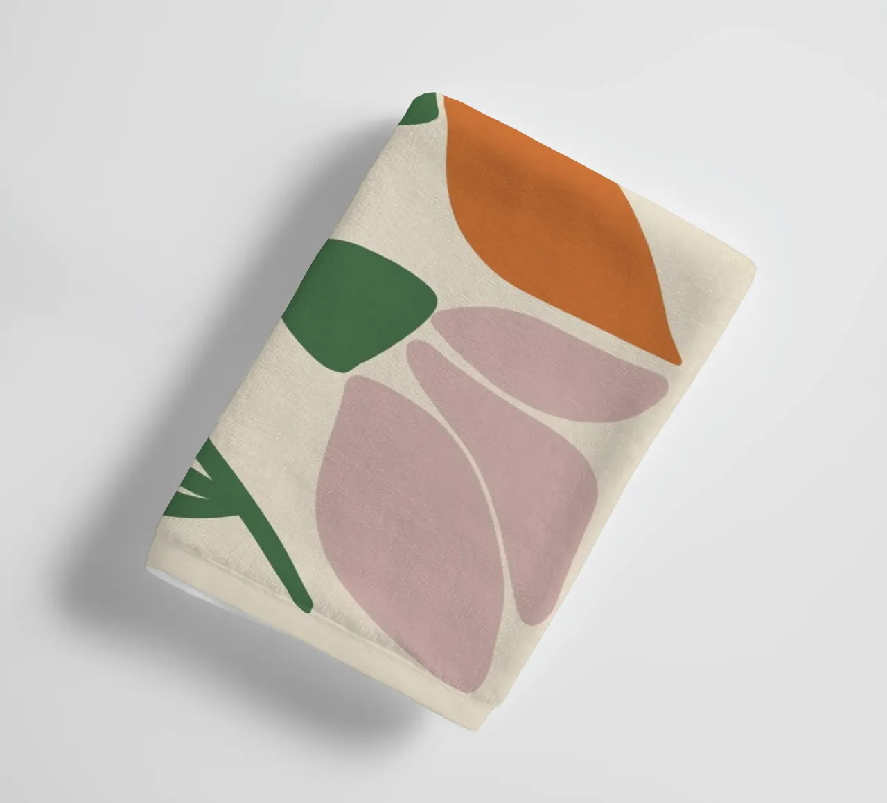 Three Flowers modern and minimalist asciugamano da bagno da LisaArtes