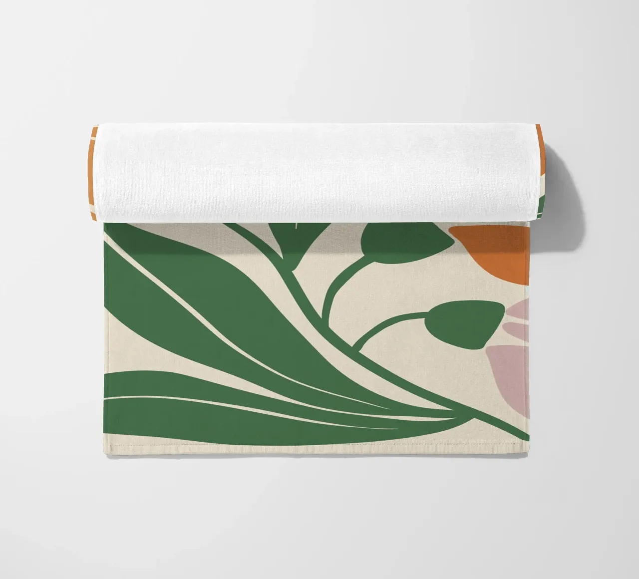 Three Flowers modern and minimalist telo mare da LisaArtes