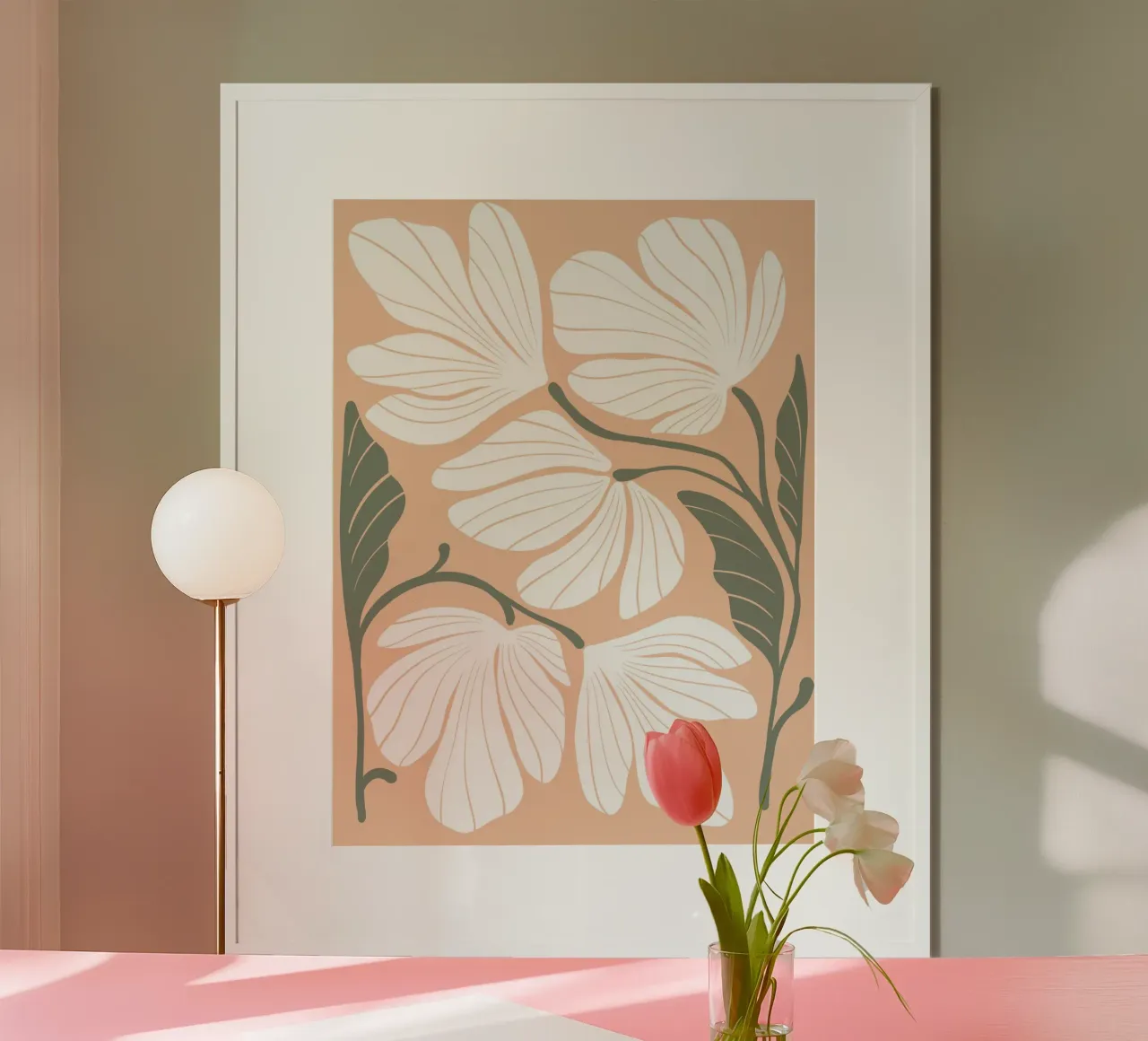 White flowers poster da LisaArtes