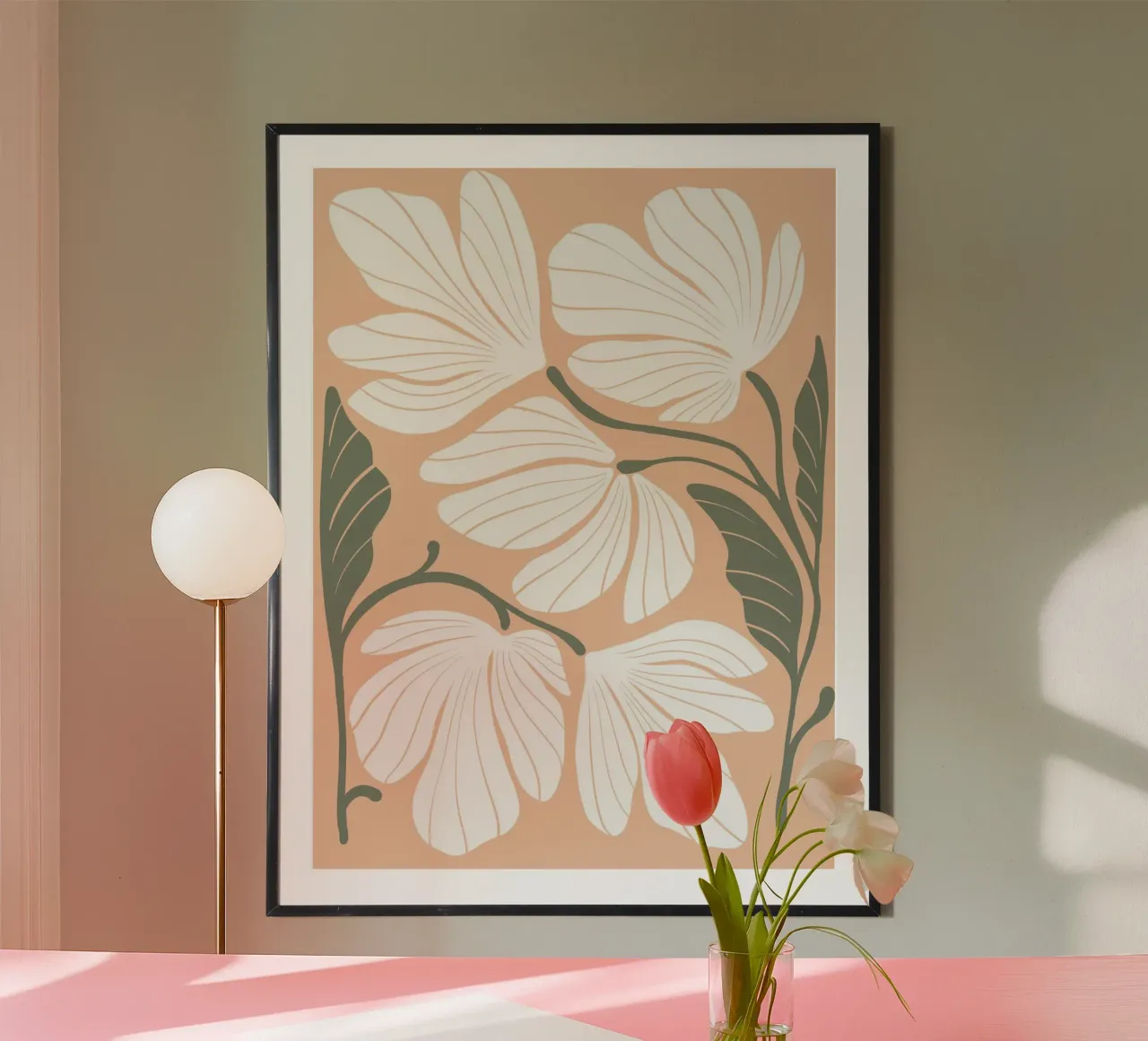 White flowers poster da LisaArtes