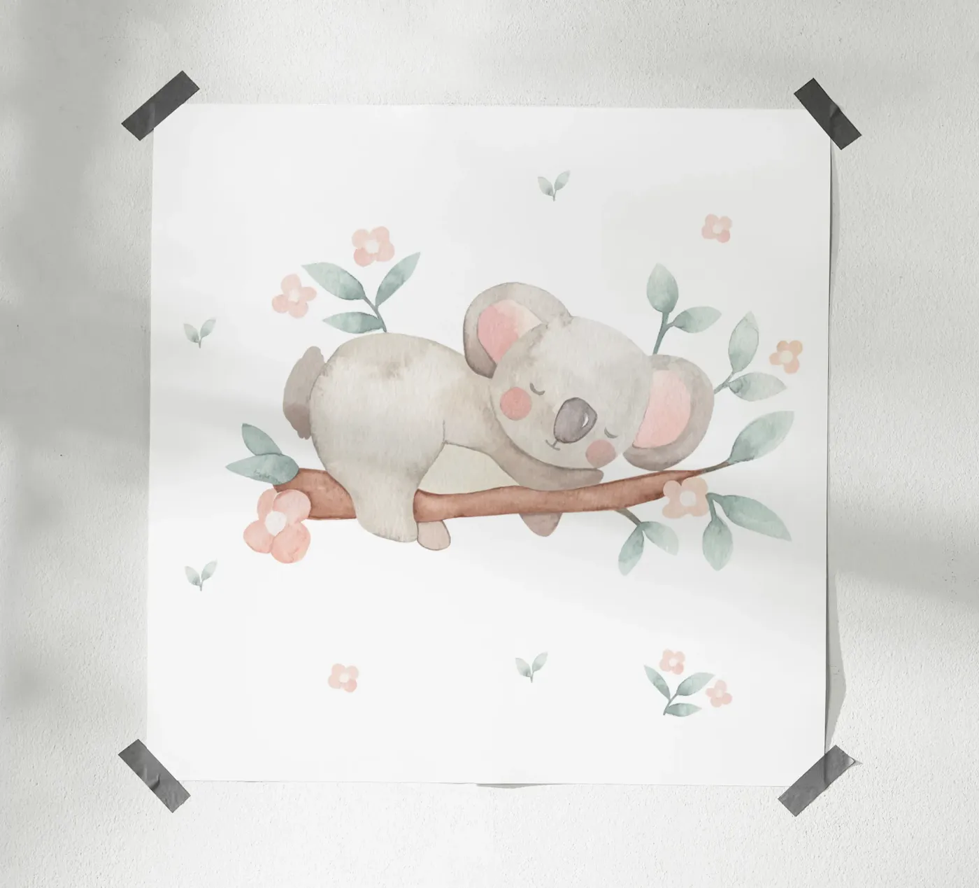 Koala poster van Sabrina Ziegenhorn