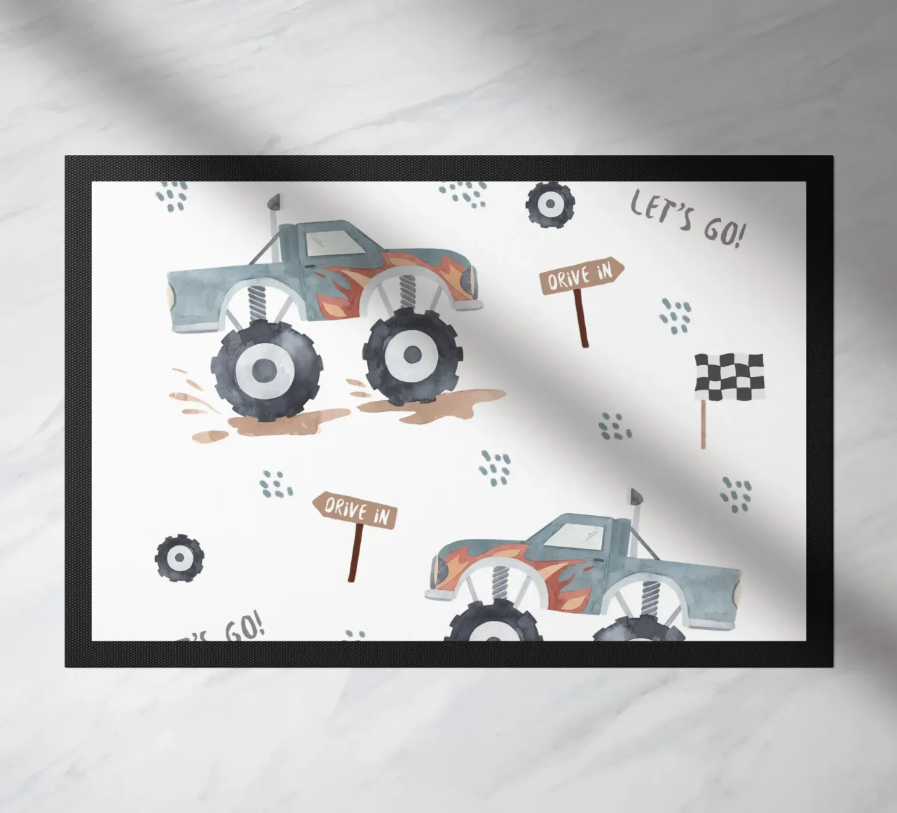 Let's go doormat by Sabrina Ziegenhorn