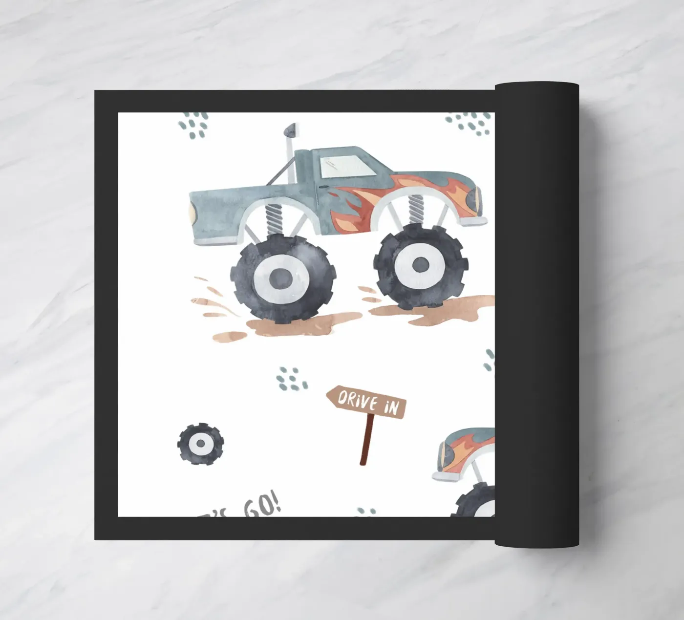 Allons-y paillasson de Sabrina Ziegenhorn