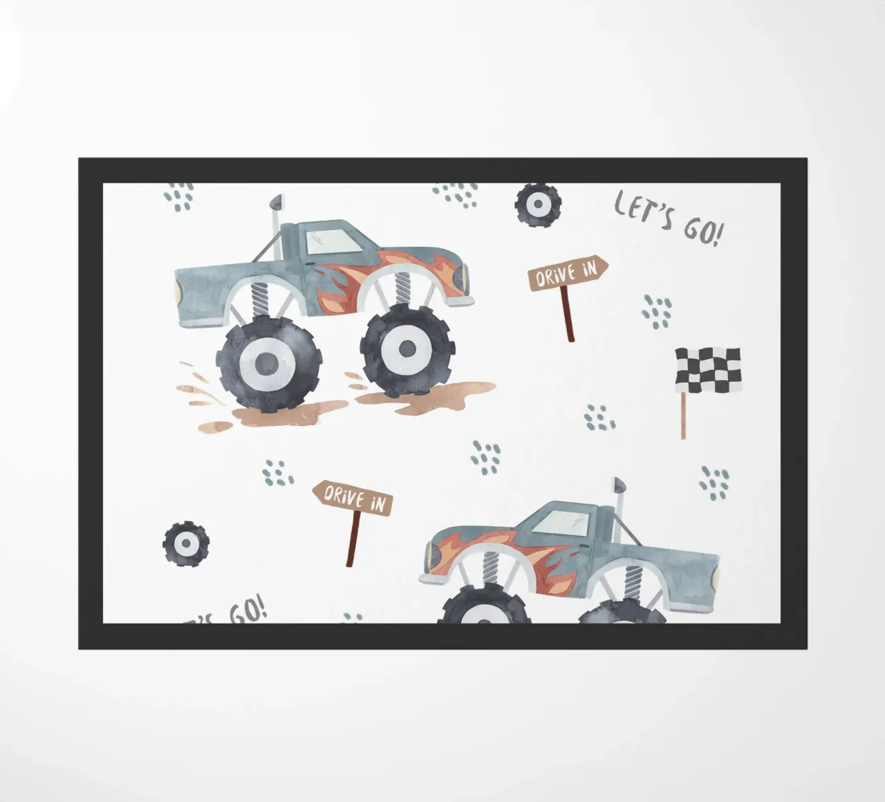 Let's go doormat by Sabrina Ziegenhorn