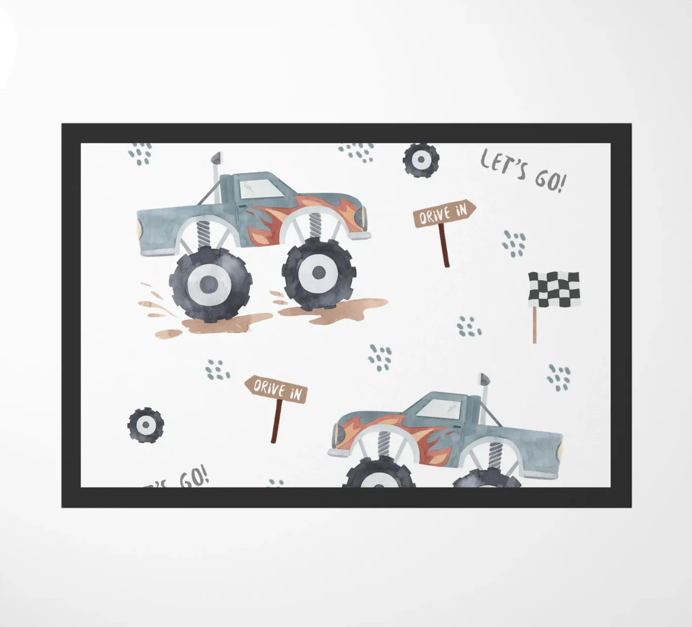 Allons-y paillasson de Sabrina Ziegenhorn