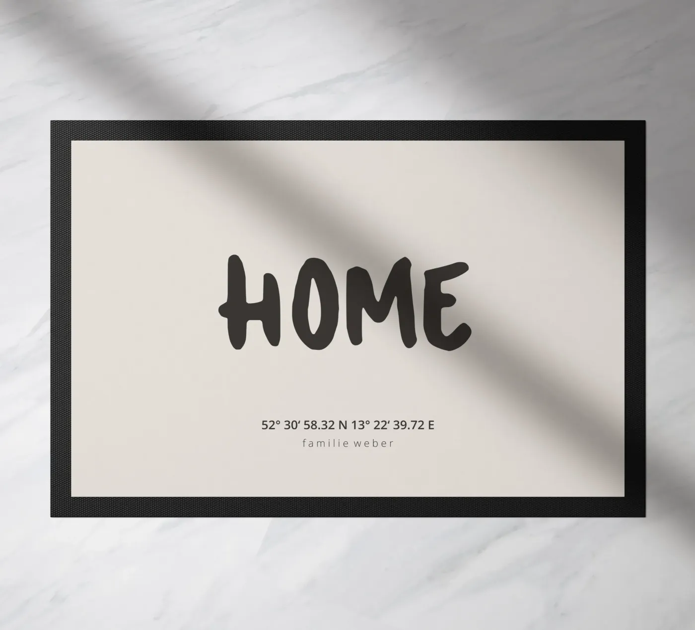 Home 2.0 deurmat van we line studio - design