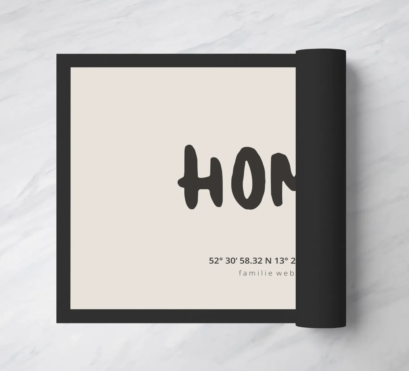 Home 2.0 deurmat van we line studio - design