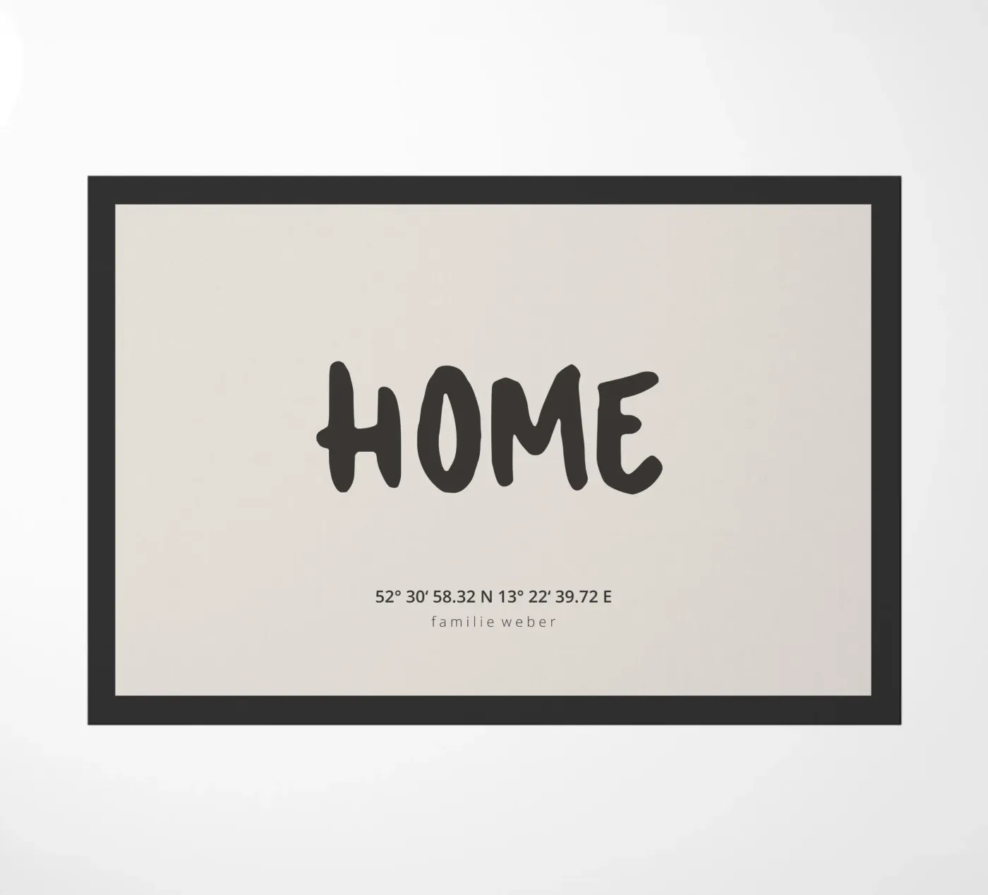 Home 2.0 deurmat van we line studio - design