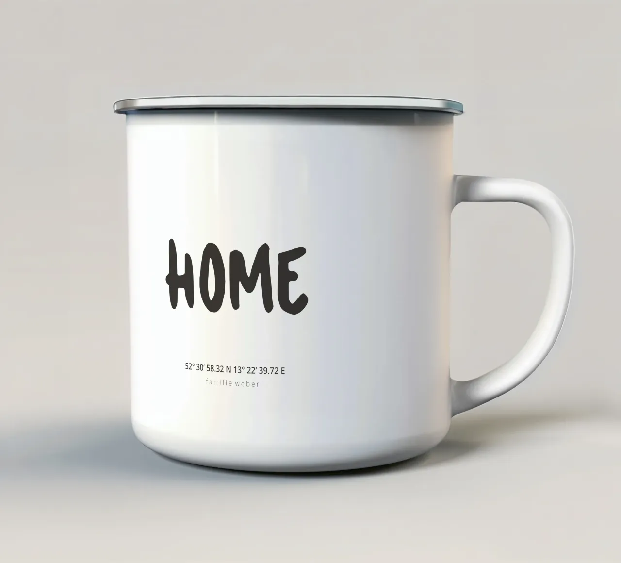 Home 2.0 tazza in smalto da we line studio - design