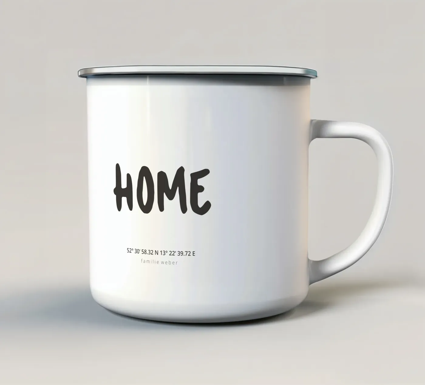 Home 2.0 tazza in smalto da we line studio - design