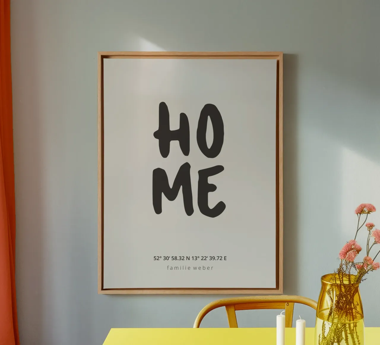 Home 2.0 tela con Cornice a cassetta da we line studio - design