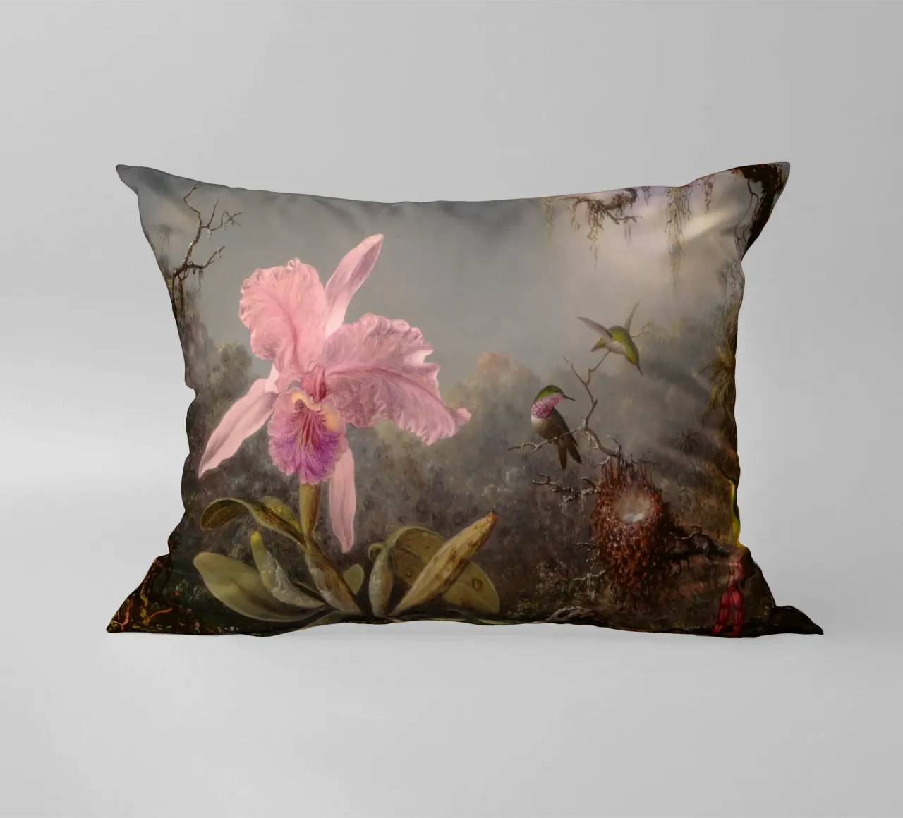 Martin Johnson Heade - Orchidea cattleya cuscino da ARTOTHEK