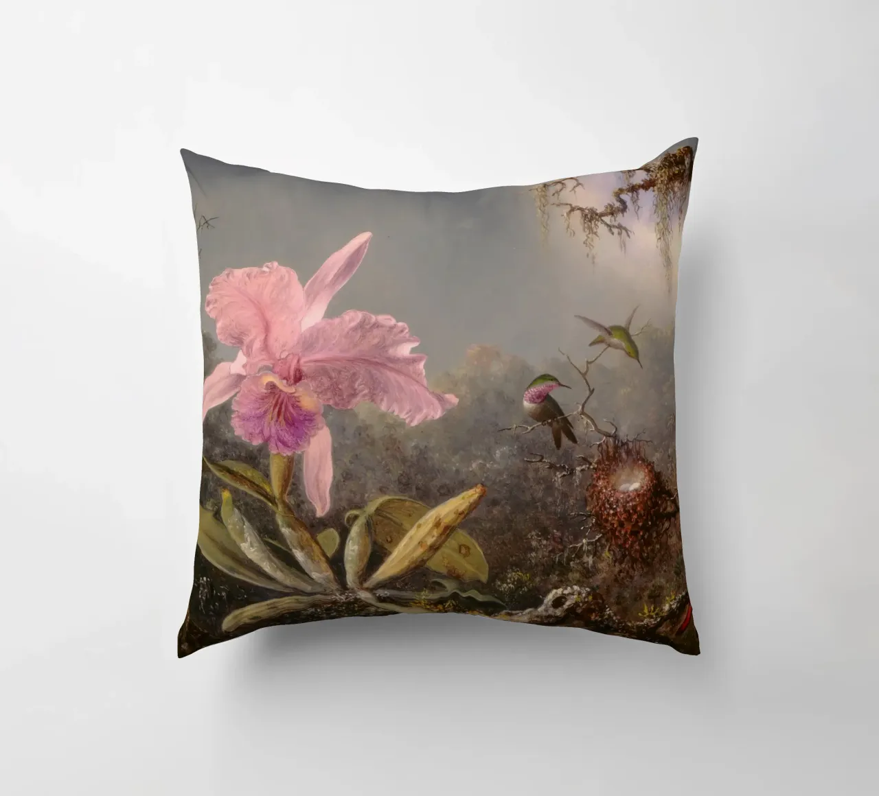 Martin Johnson Heade - Orchidea cattleya cuscino da ARTOTHEK