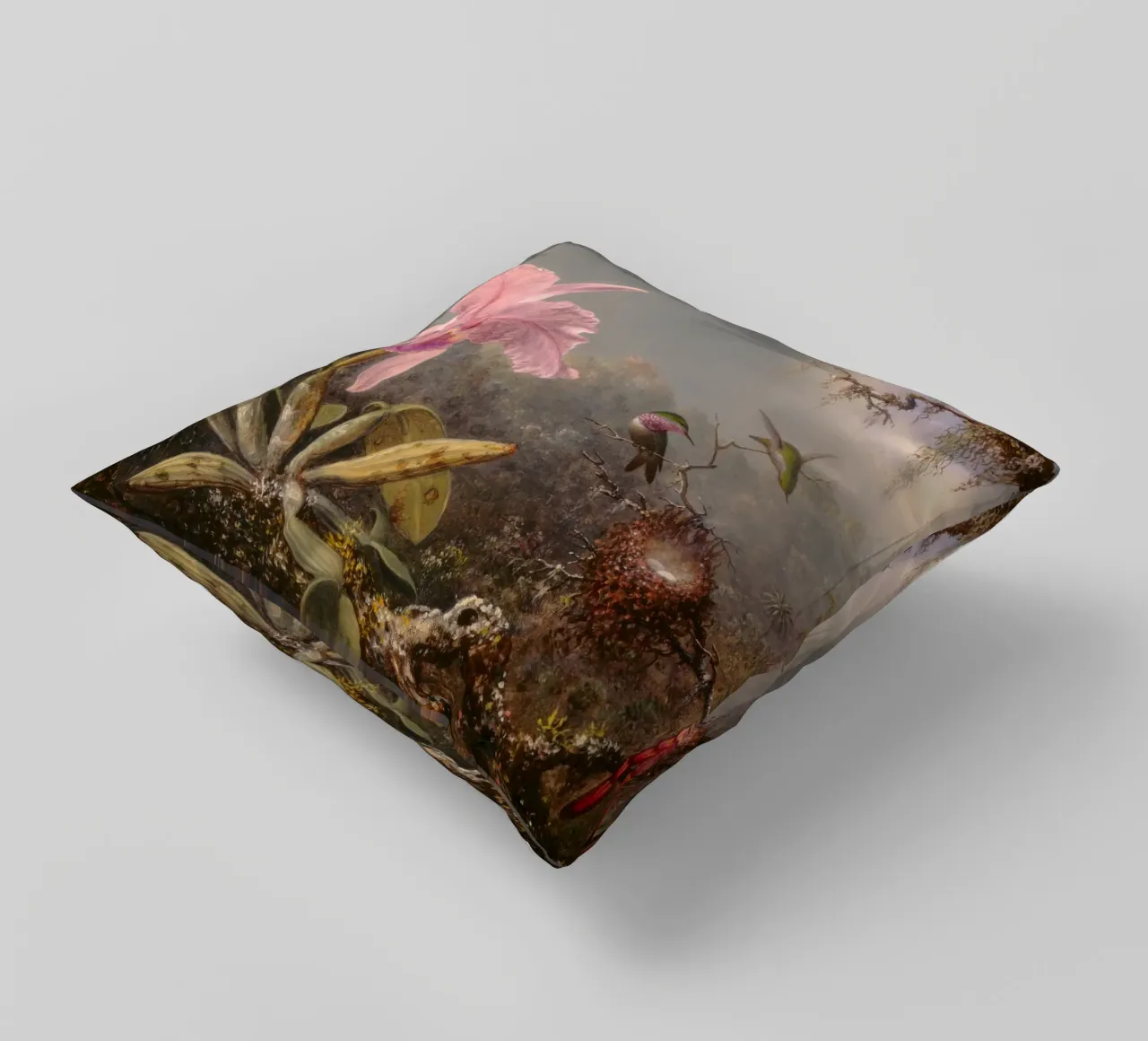 Martin Johnson Heade - Orchidea cattleya cuscino da ARTOTHEK