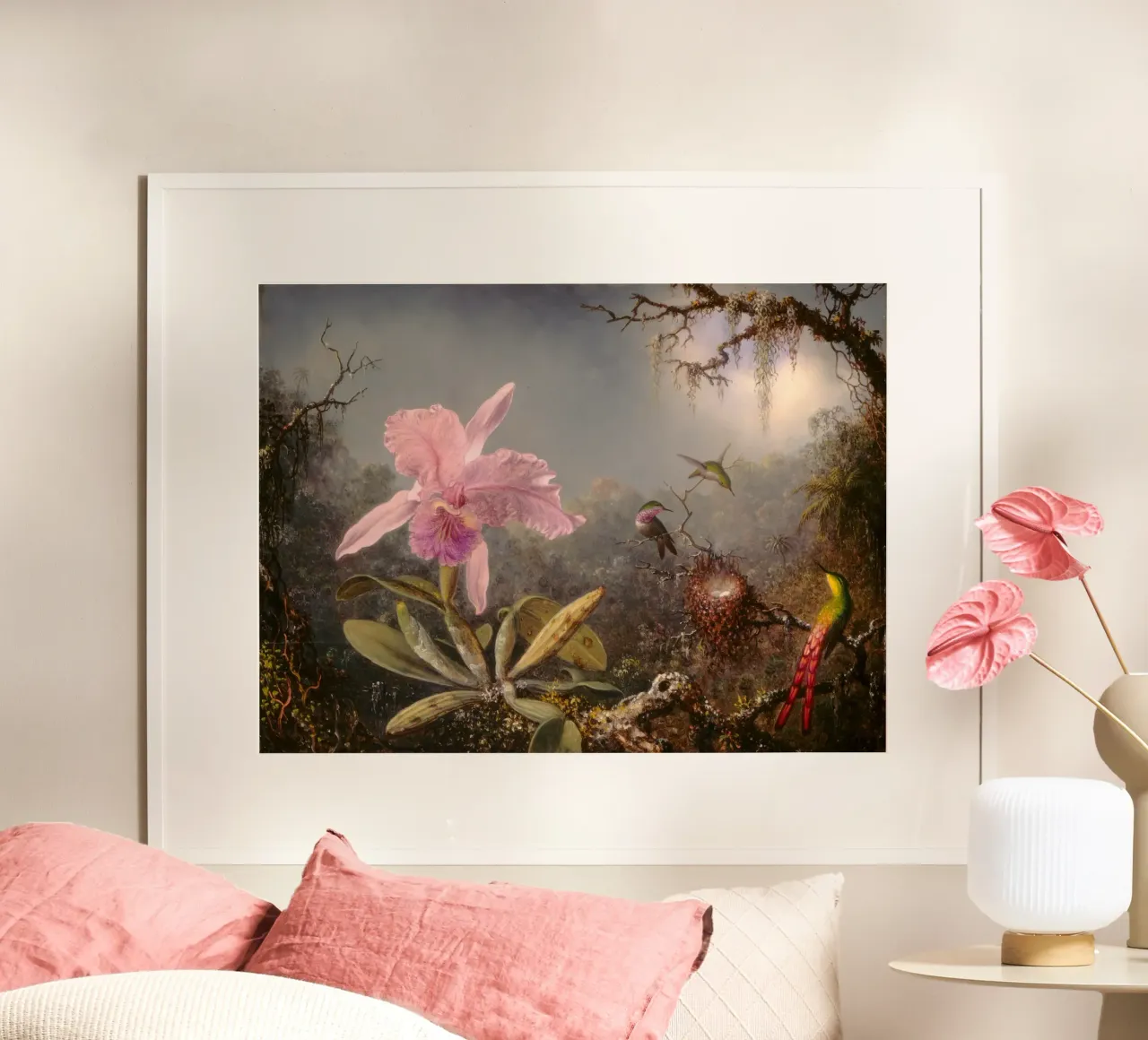 Martin Johnson Heade - Orchidea cattleya poster da ARTOTHEK