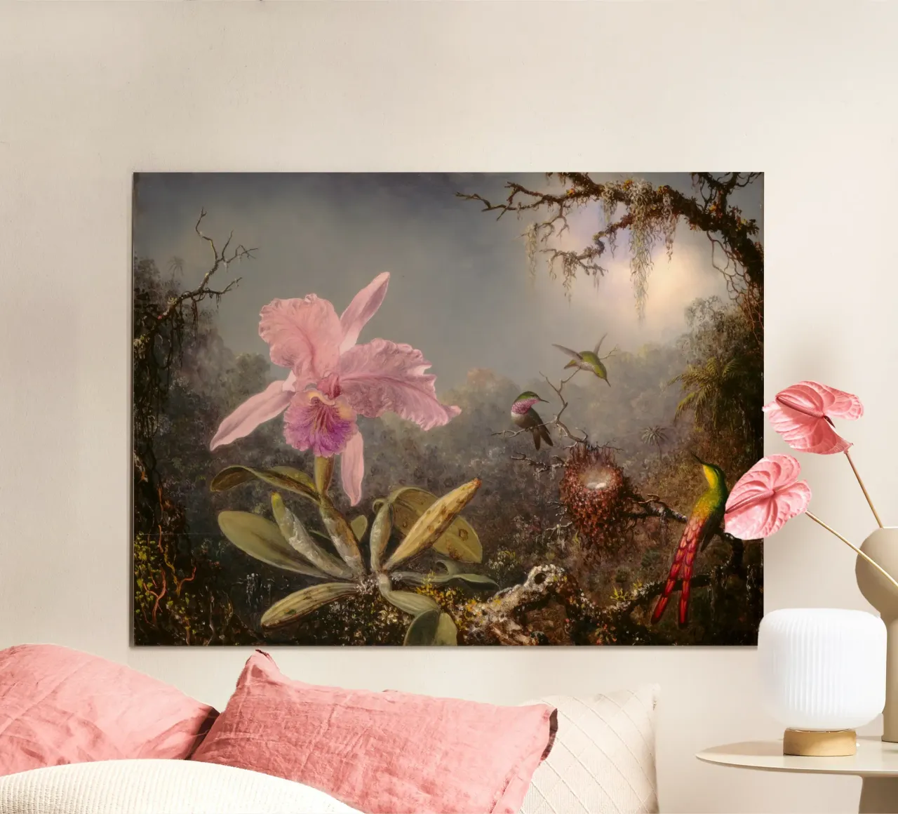 Martin Johnson Heade - Orchidea cattleya poster da ARTOTHEK