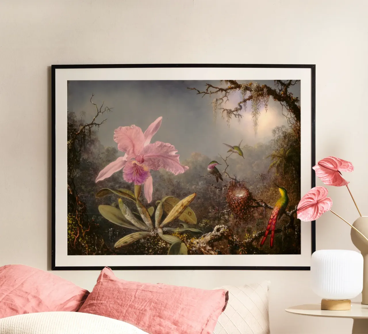 Martin Johnson Heade - Orchidea cattleya poster da ARTOTHEK