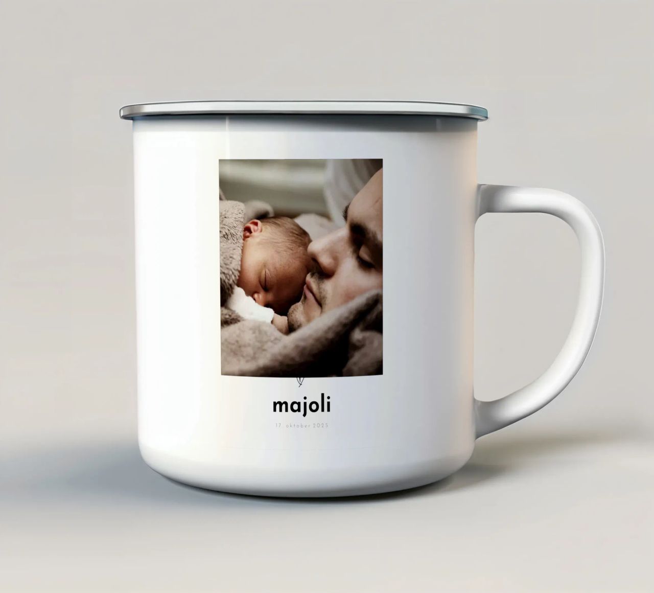 Little one tazza in smalto da pv design