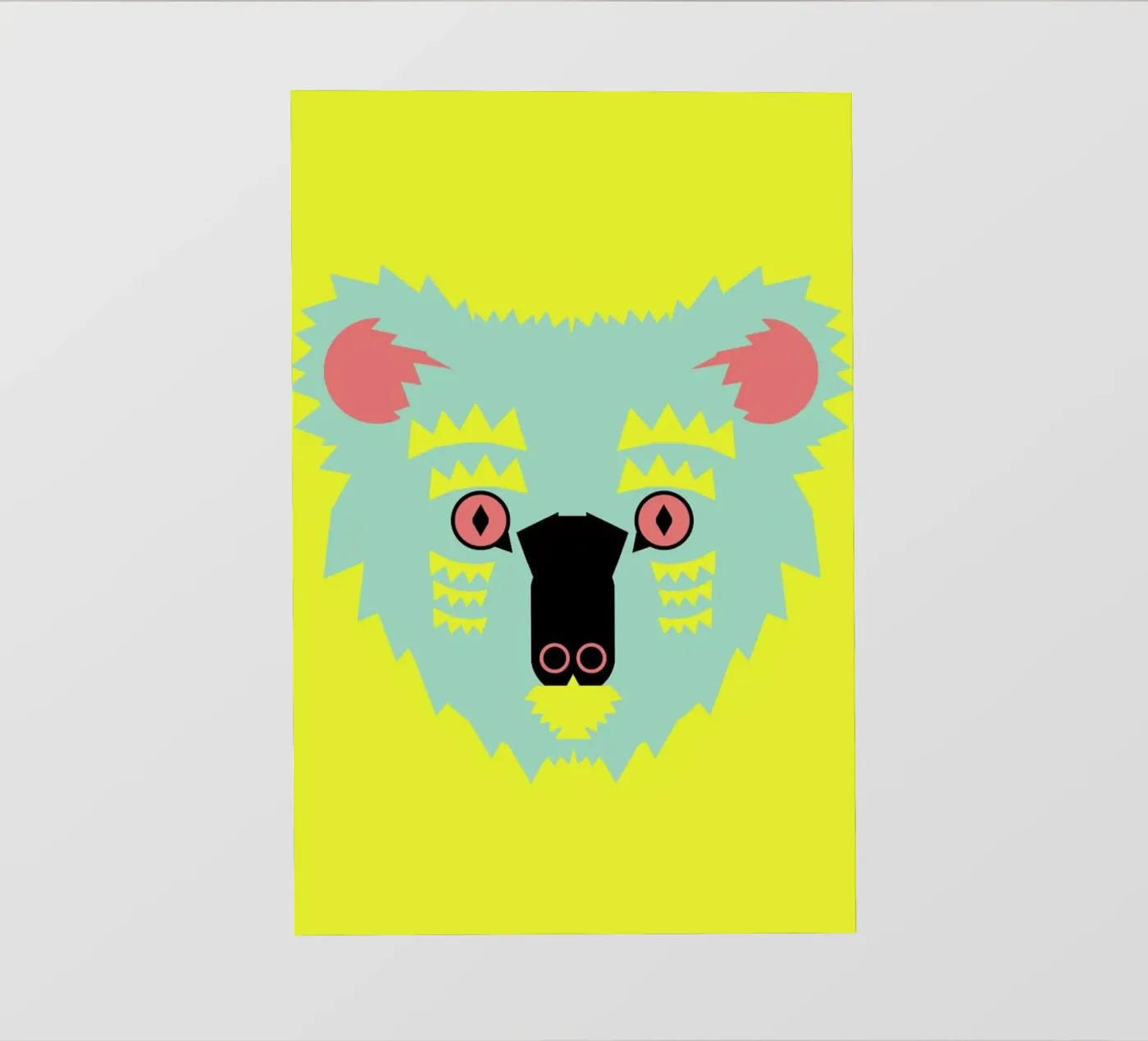 Kute Koala pellicola backlit da Gareth Pollock Design