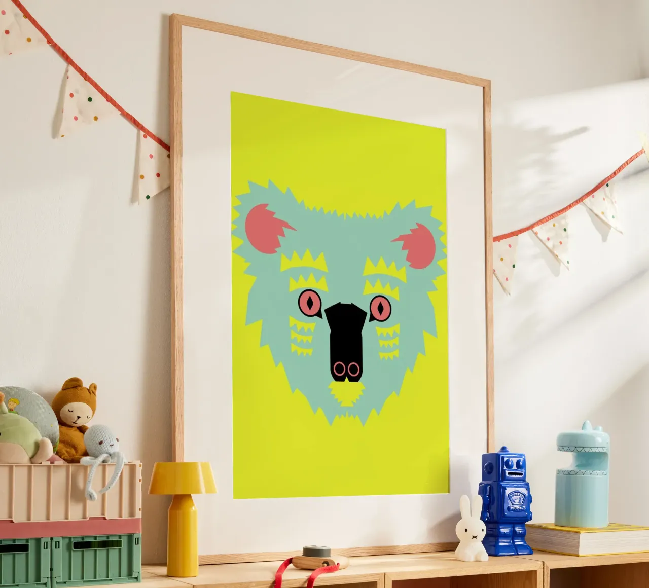 Kute Koala poster da Gareth Pollock Design