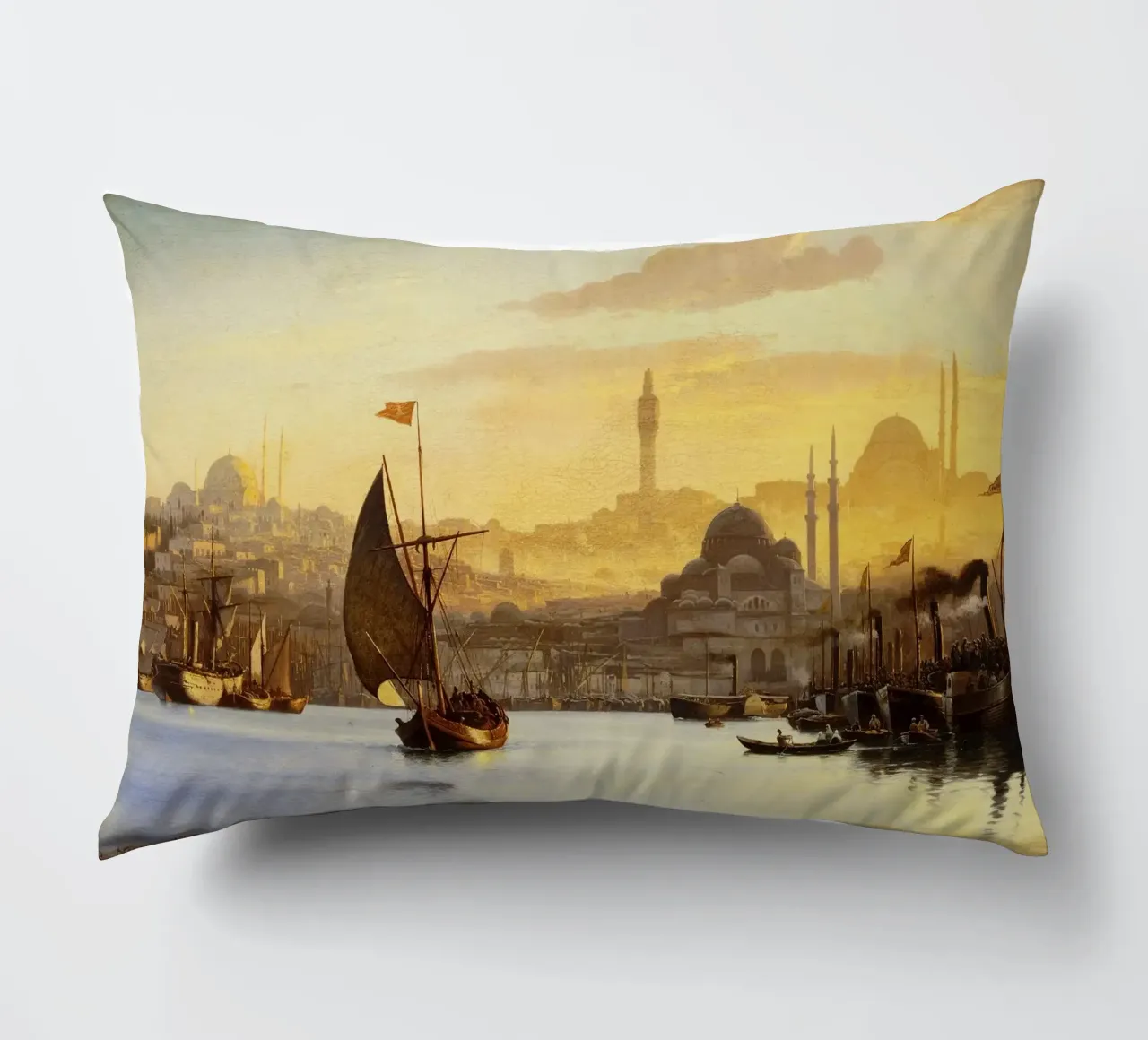 Carl Neumann - Constantinople decorative cushion by ARTOTHEK