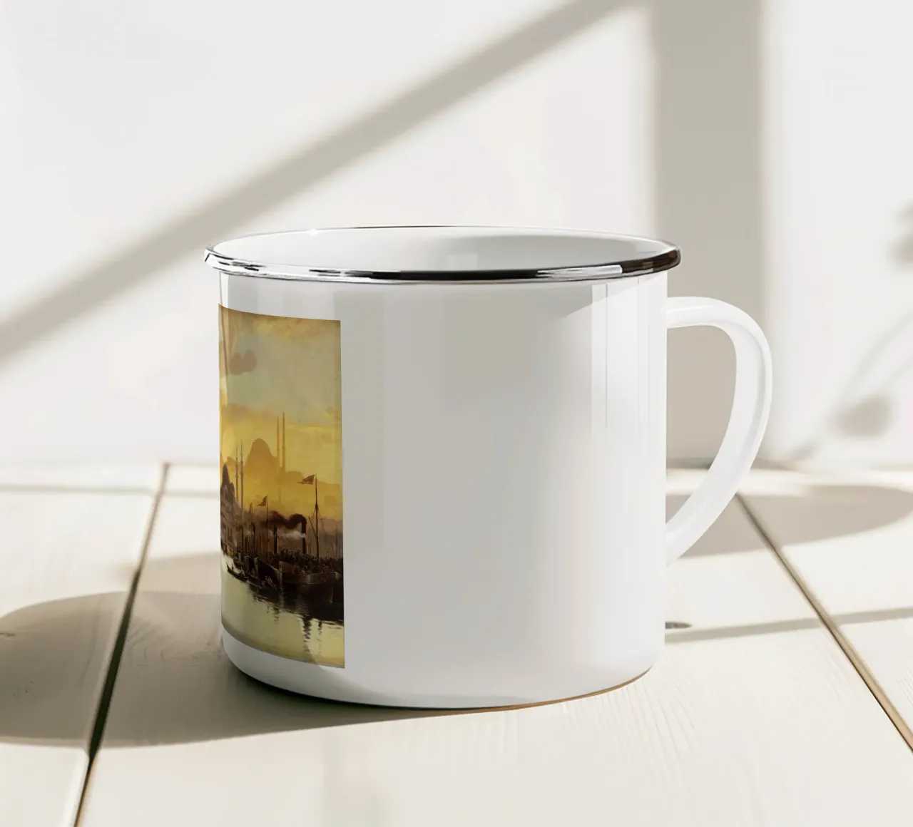 Carl Neumann - Costantinopoli tazza in smalto da ARTOTHEK