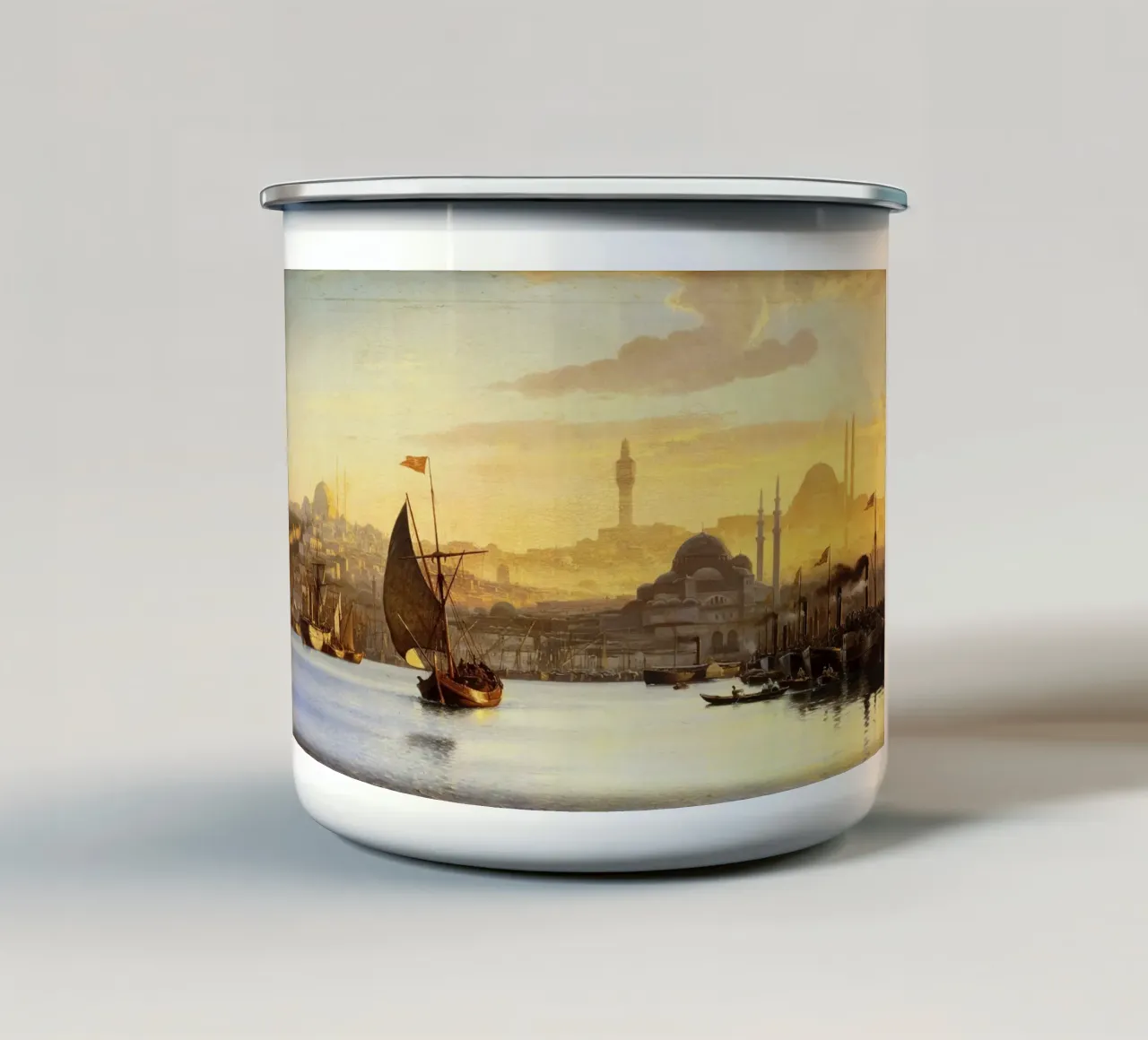 Carl Neumann - Costantinopoli tazza in smalto da ARTOTHEK