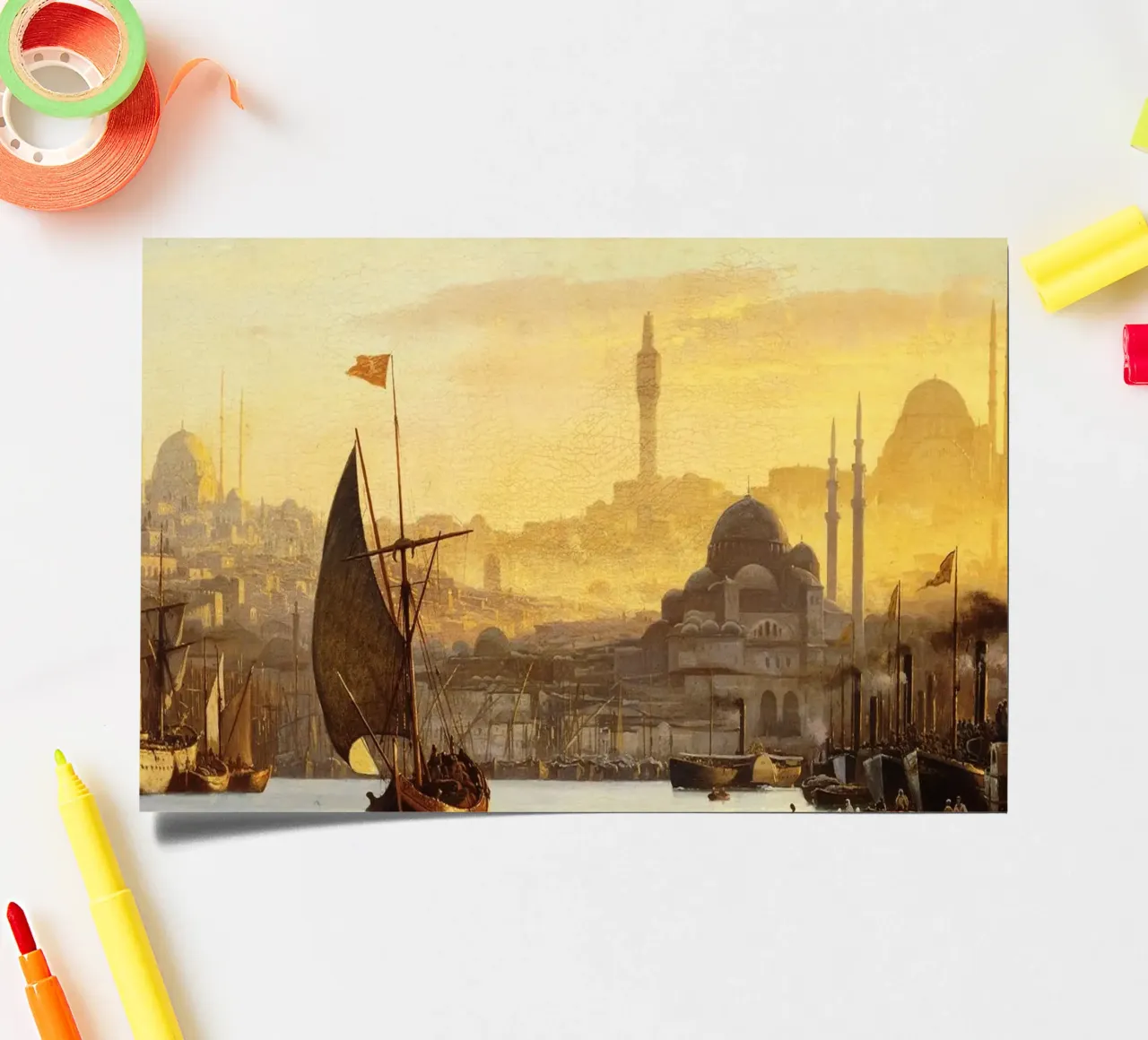 Carl Neumann - Constantinople sticker sheet by ARTOTHEK