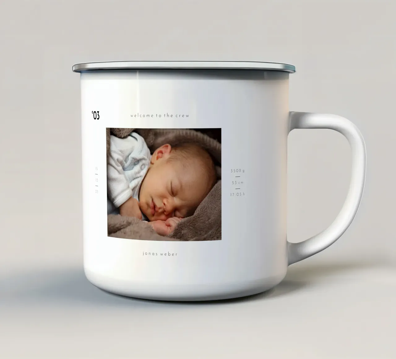 Welcome to the crew tazza in smalto da we line studio - design