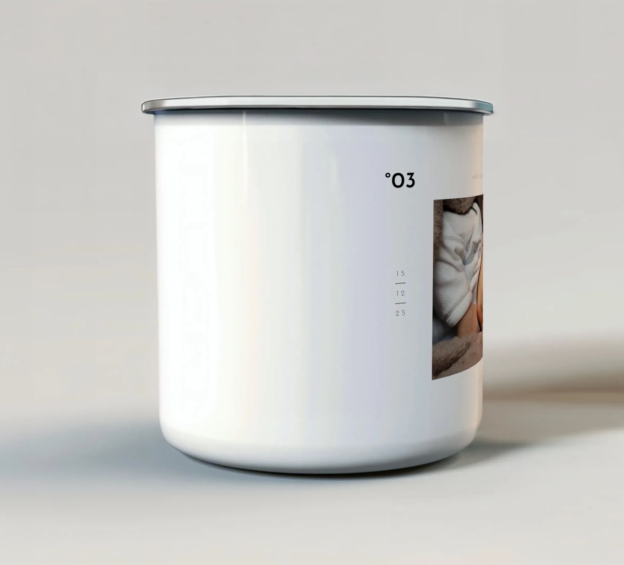 Welcome to the crew tazza in smalto da pv design