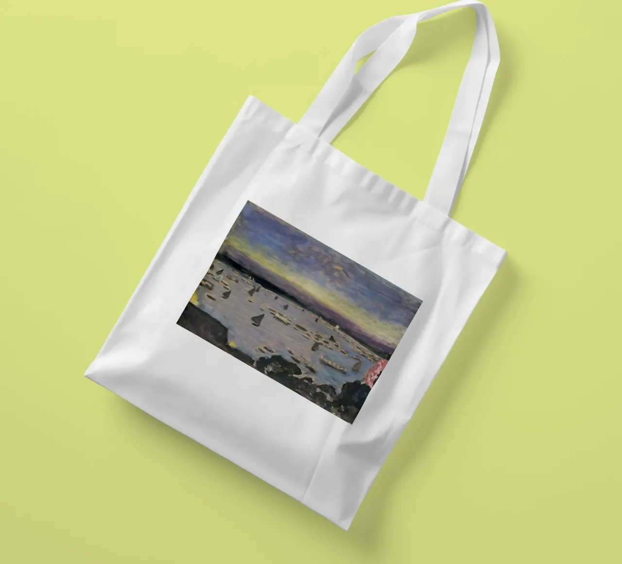 Bonnard - Regata con i lampioni sull'Alster borsa in juta da ARTOTHEK