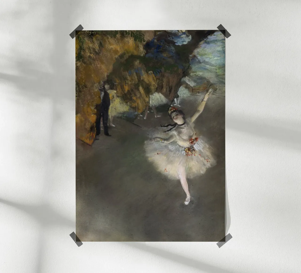 Degas - La stella carta hahnemühle da ARTOTHEK