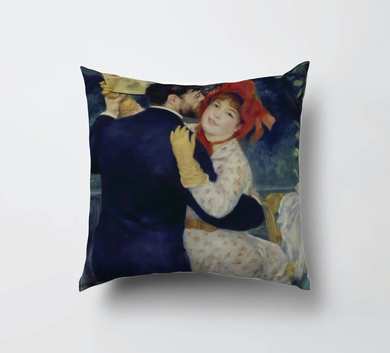 Renoir - Un ballo in campagna cuscino da ARTOTHEK